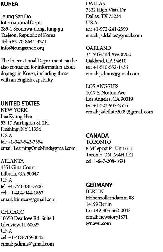 KOREA Jeung San Do International Dept  289-1 Seonhwa-dong, Jung-gu, Taejeon, Republic of Korea Tel: +82-70-8644-3271    